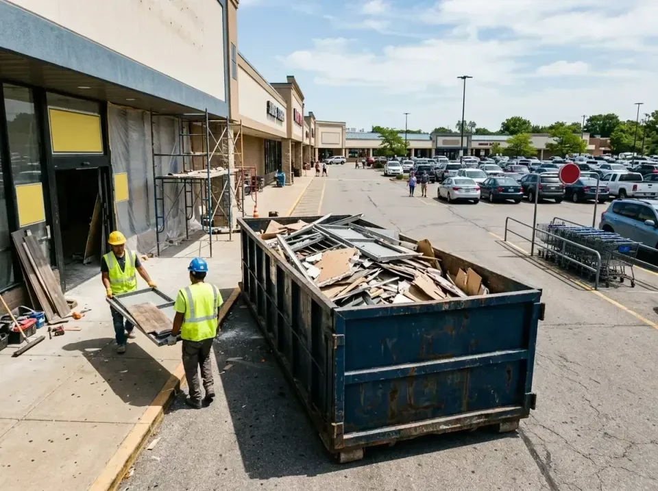 retail-store-renovation-debris-003 — frequently asked questions, Roll-off Dumpster Rentals in Countryside, VA